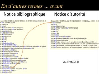 En d’autres termes … avant
 