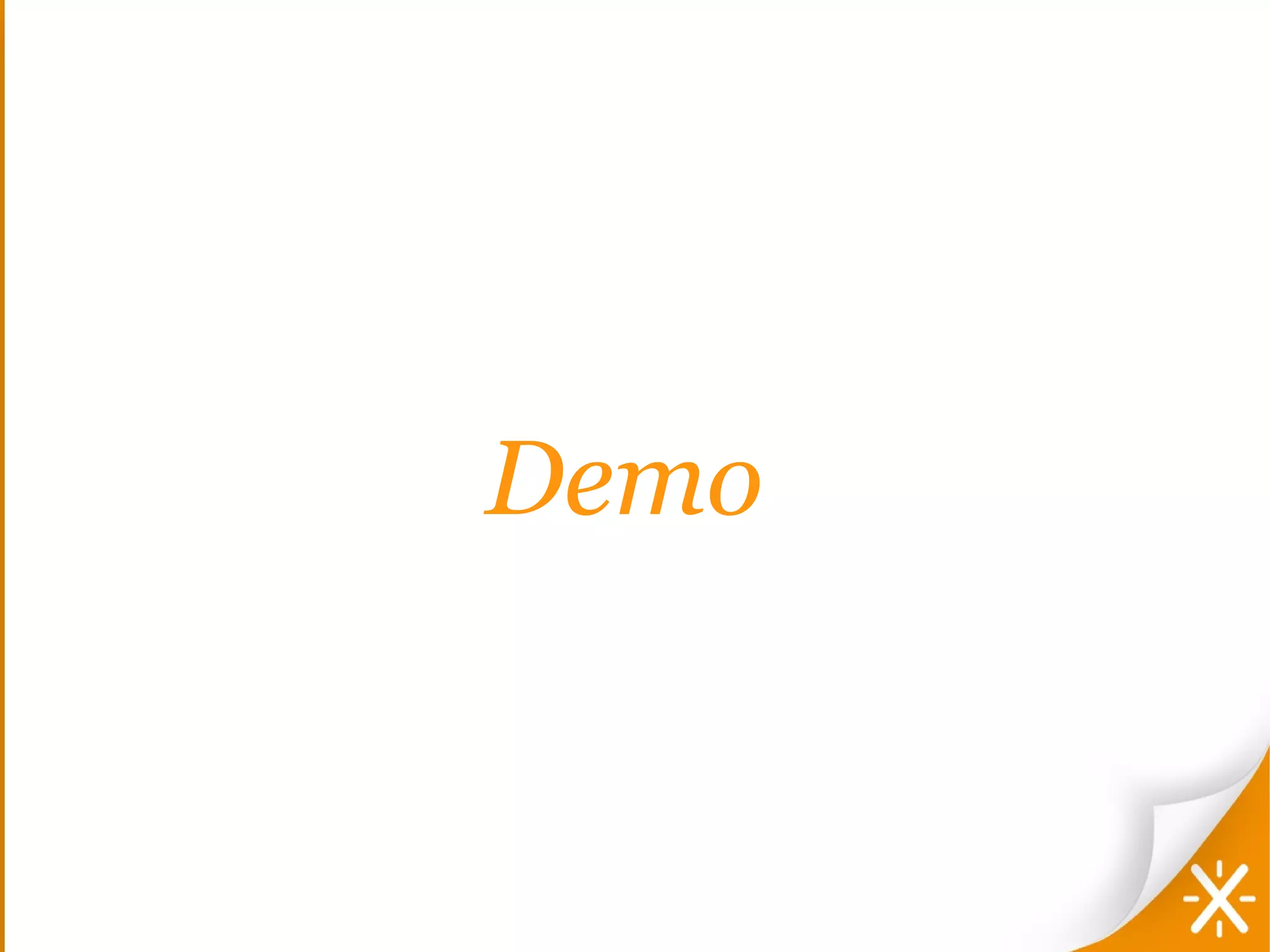 Demo
 