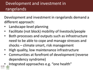 Climate-smart investments in rangelands: Climate-smart agriculture training for Asia Development Bank, Bangkok