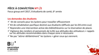 Ils sont parmi nous | lycéens à la BU Angers, 2008-2018