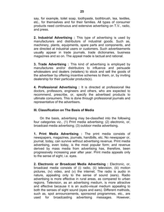 Advertisement Notes.pdf ADVERTISING NOTES | PDF