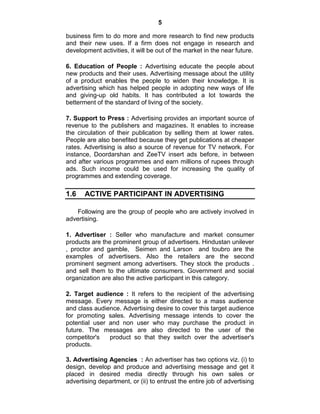 Advertisement Notes.pdf ADVERTISING NOTES | PDF