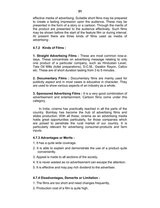Advertisement Notes.pdf ADVERTISING NOTES | PDF