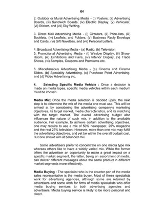 Advertisement Notes.pdf ADVERTISING NOTES | PDF