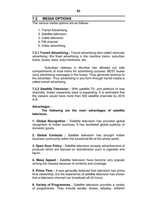 Advertisement Notes.pdf ADVERTISING NOTES | PDF