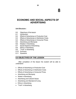 Advertisement Notes.pdf ADVERTISING NOTES | PDF