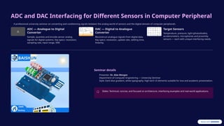 Advanced ADC and DAC Interfacing Techniques for Sensor Integration in ...