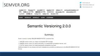 RobinSedlaczek
RobinSedlaczek.com
RobinSedlaczek@live.de
SEMVER.ORG
 