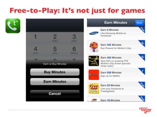 Free-to-Play: It’s not just for games	

 