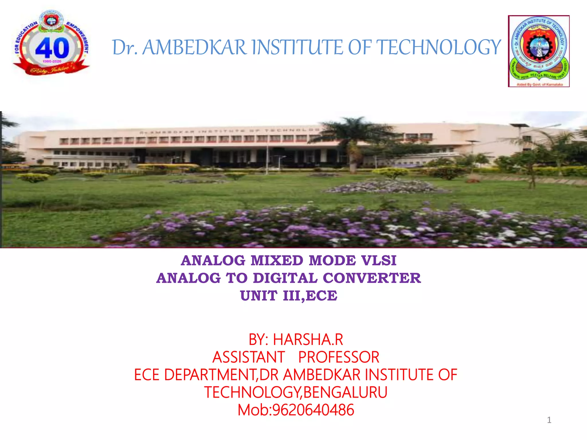 ANALOG TO DIGITAL CONVERTERS PPT