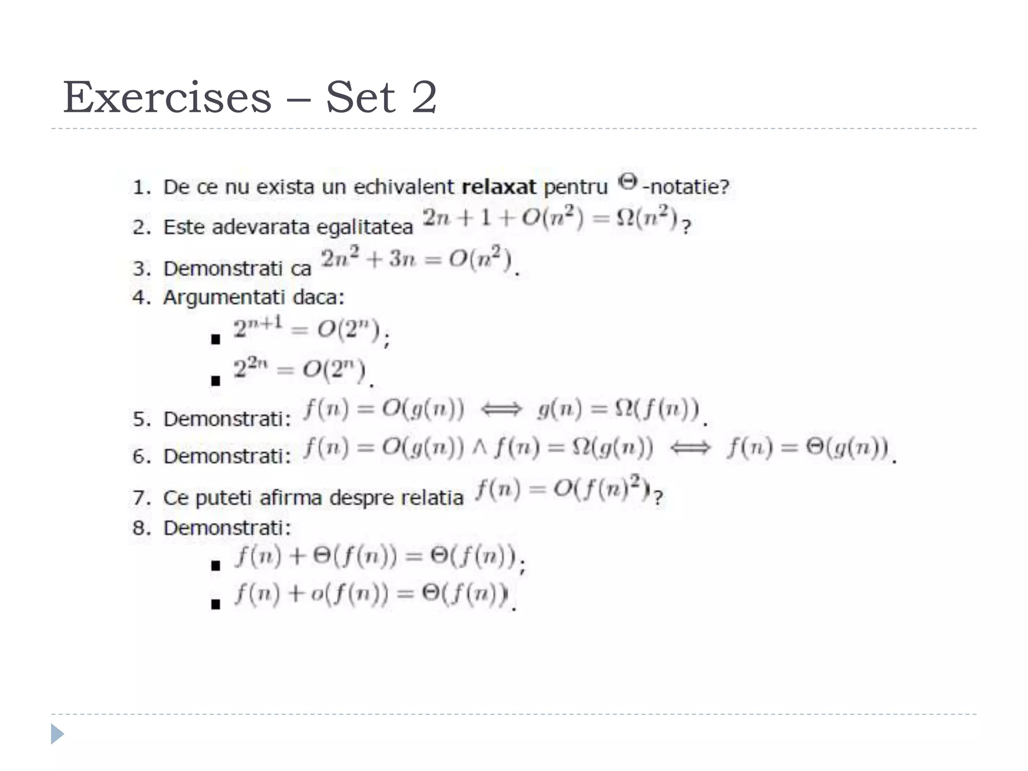 Exercises – Set 2

 