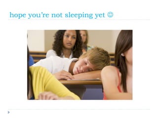 hope you’re not sleeping yet 

 