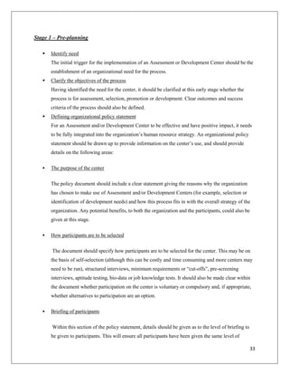 REPORT ON ASSESSMENT DEVELOPMENT CENTRE | DOCX