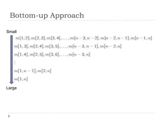 Bottom-up Approach
Small

Large

 