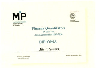 certificato MIP