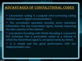 Convolutional Codes And Their Decoding | PPT