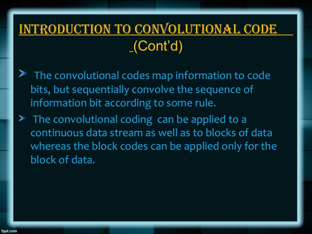 Convolutional Codes And Their Decoding