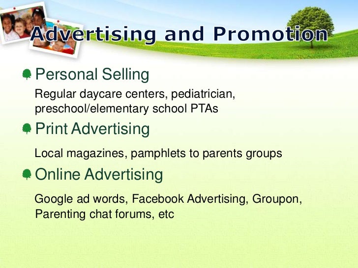 daycare ad