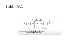 Understanding ADC and DAC: Flash ADC and Ladder DAC Explained | PPTX