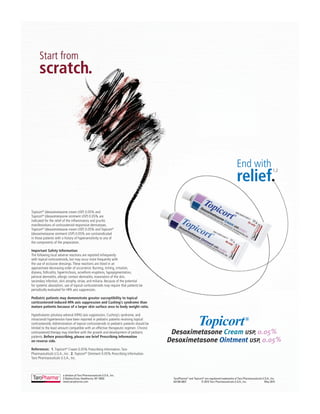 Top Cort DermatologyTimesJune2015 | PDF