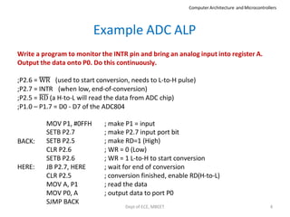 Interfacing Analog to Digital Converters with 8051 Microcontroller ...