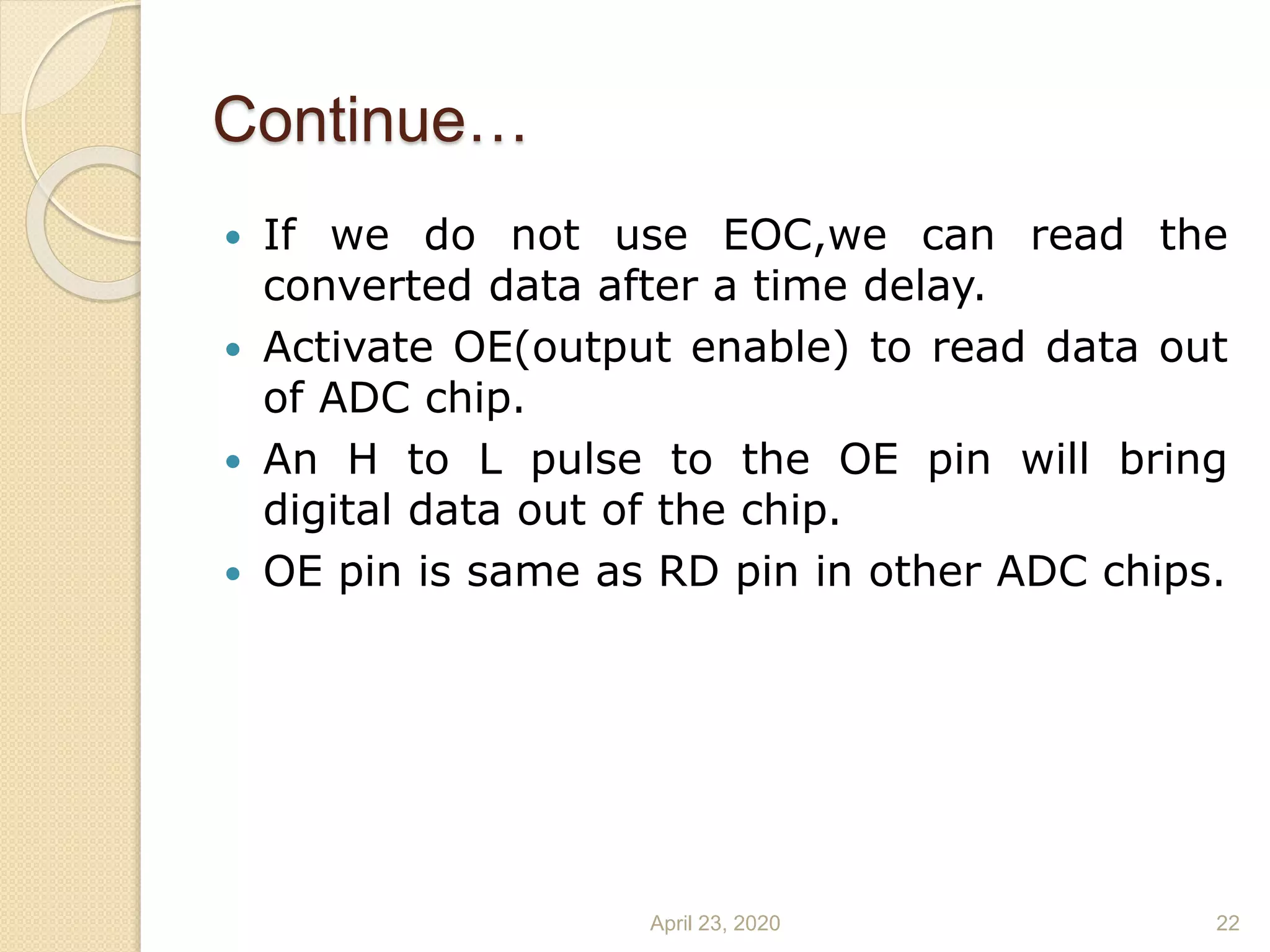 Adc interfacing | PPT