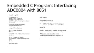 ADC interfacing with 8051 microcontroller.pptx