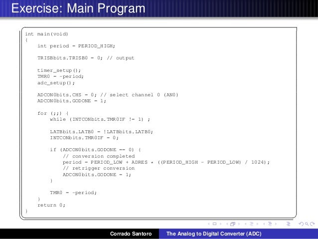 analog to digital converter program analog to digital converter program