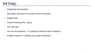 Ad Copy Variations Ad Copy how to ad copy that converts.pptx