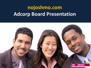 nojoshmo.comAdcorp Board Presentation 
