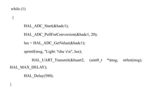 Embedded system design for ADC programs and theory | PPT
