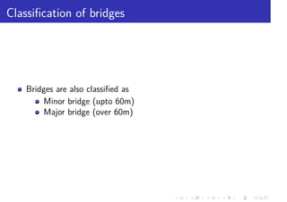 Overview of Bridge Engineering and Classification | PDF