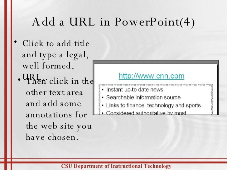 how to get powerpoint url
