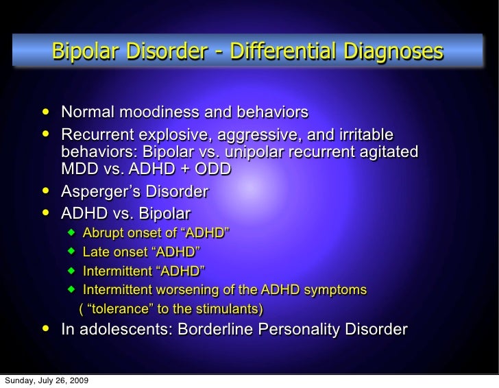 ADHD Bipolar Disorder