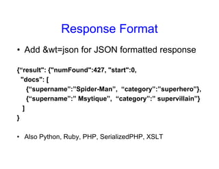 Add Powerful Full Text Search to Your Web App with Solr