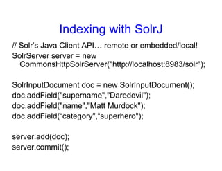 Add Powerful Full Text Search to Your Web App with Solr