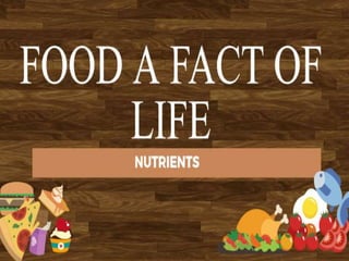 An infographic on nutrients
