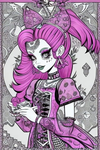 Monster High coloring pages | PDF | Fantasy | Genres