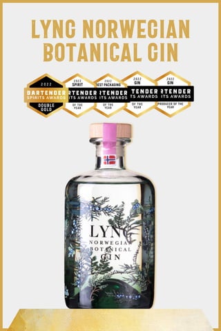 Lyng Norwegian
Botanical Gin
 
