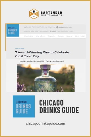 chicago
drinks guide
chicagodrinksguide.com
 