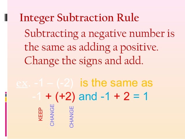 Introduction to Positive and Negative Numbers