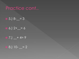 Add and subtract whole numbers power point presentation | PPTX