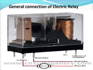 General connection of Electric Relay
 