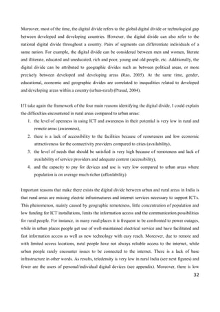 ICT for Development in Rural India | PDF