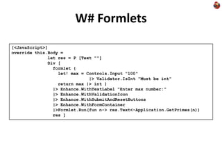 Функциональное программирование для разработки распределённых, облачных и веб-приложений на языкe F# Slide 36
