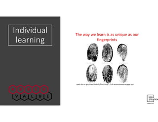 Individual
learning
 