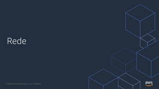 Rede
© 2020, Amazon Web Services, Inc. or its Affiliates.
 