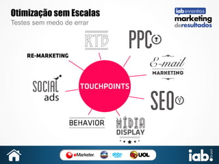 Otimização sem Escalas
Testes sem medo de errar

TOUCHPOINTS

 
