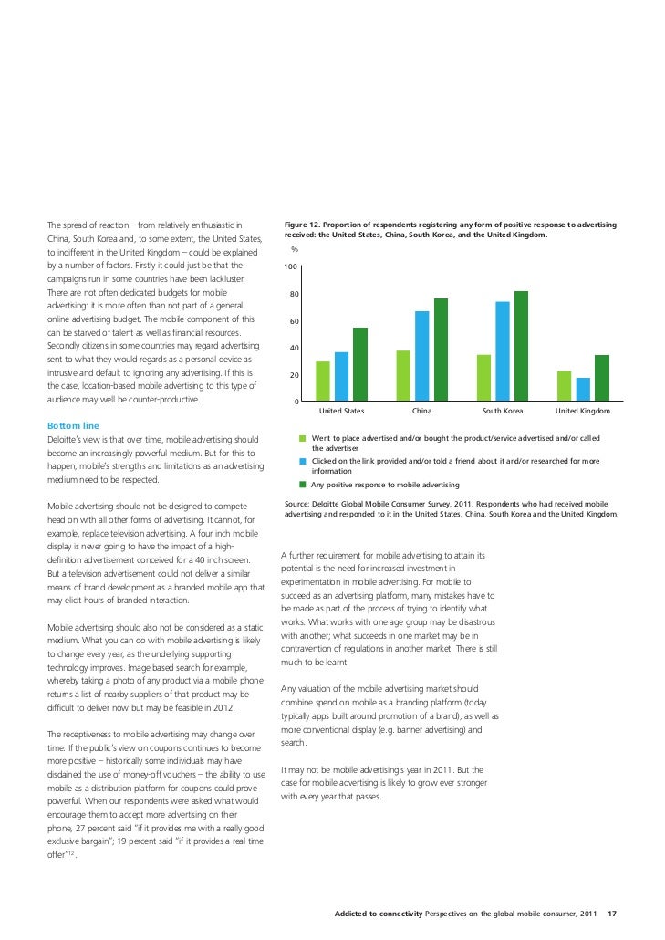 Addicted To Connectivity Perspectives On The Global Mobile Consume