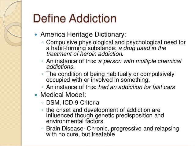 Addiction Addiction